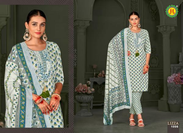 Jt Lizza Ready Made Lawn Cotton Dress Collection